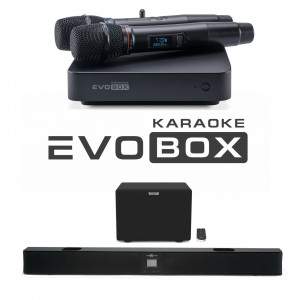 Караоке система Evobox Plus и акустика EvoSound